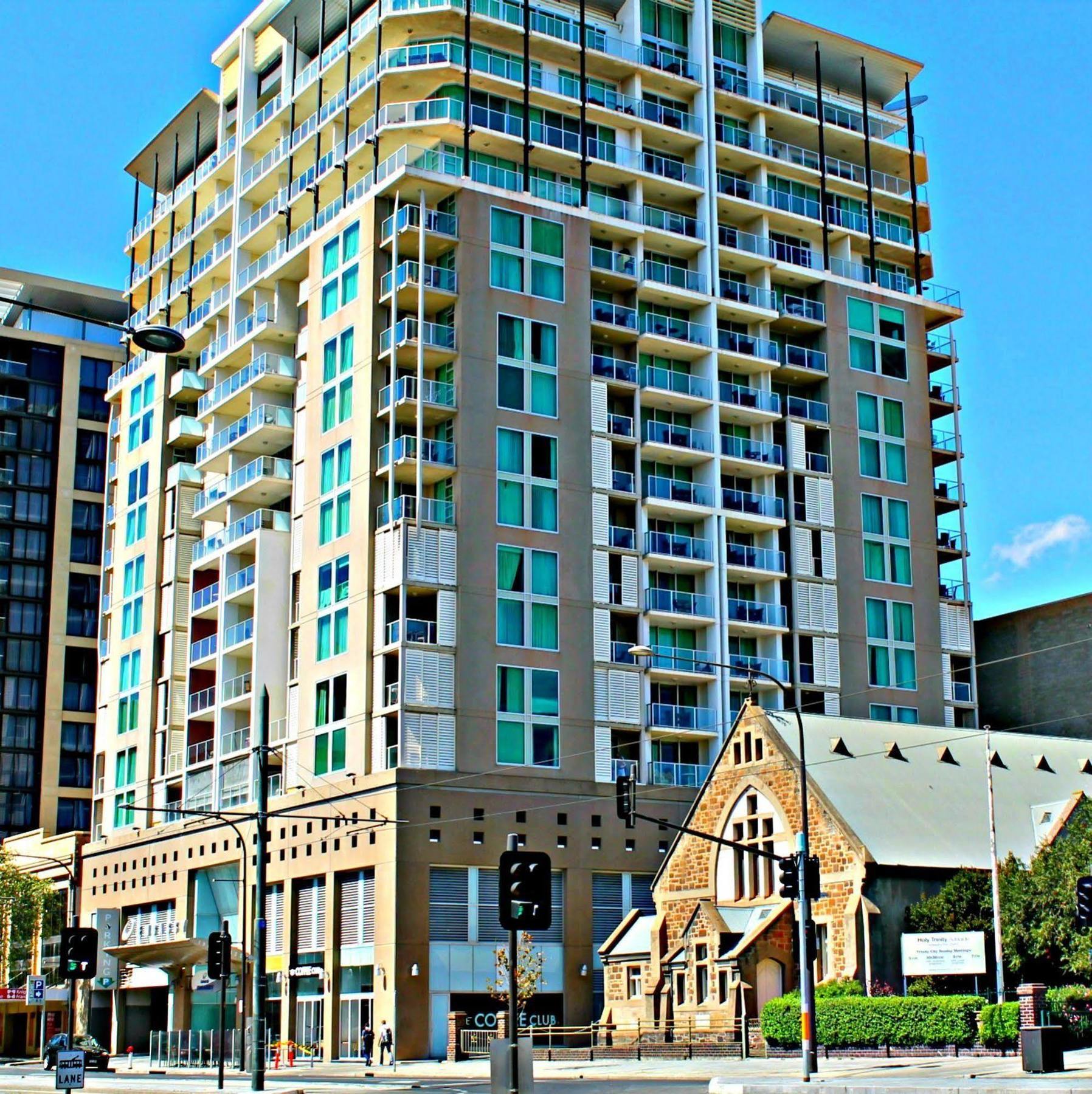 Adelaide Dress Circle Apartments - North Terrace Exterior foto